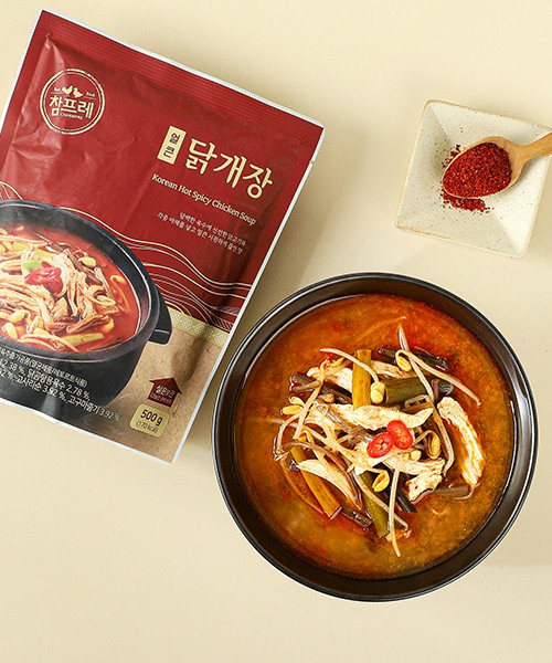 [참프레] 얼큰 닭개장 500g